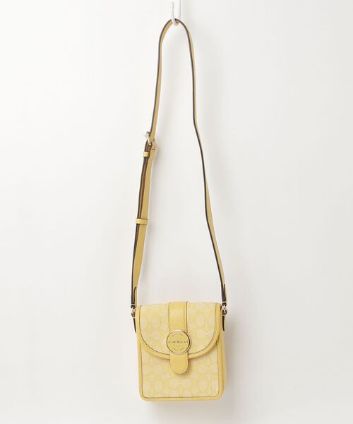 港*様 COACH ショルダーバッグ(黄) COACH（コーチ） ショルダーバッグ - イエロー レディース : ZOZOTOWN