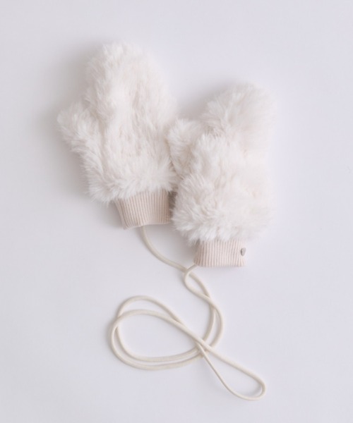 OLIVE des OLIVE（オリーブデオリーブ） 手袋 Fluffy Fur Gloves