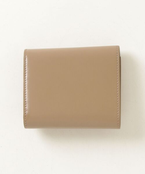 【美品】CELINE 三つ折り財布 トリオンフ ベージュ CELINE（セリーヌ） トリオンフ スモール フラップ 財布 - ベージュ