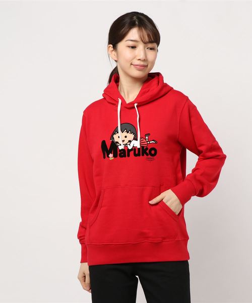 パーカー 「Maruko World」CHOCOOLATE まる子 フェルト フードパーカー レディース メンズ