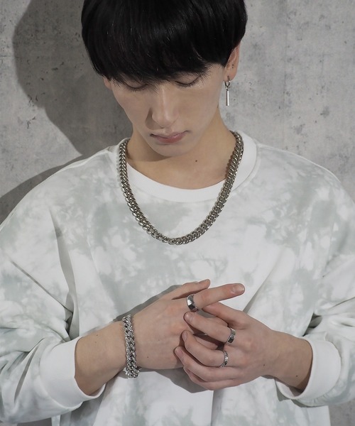 SBG by 7JEWELRY ブレスレット SBG CZ喜平ブレスレット メンズ