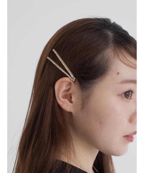 jumelle ヘアピン ラインストーンヘアピン : ZOZOTOWN Yahoo!店