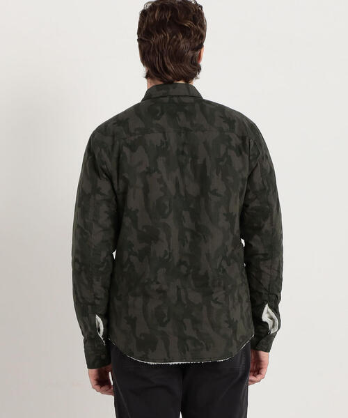 【未使用】JAMES PERSE ジェームスパース フィールドジャケット カーキ JAMES PERSE ブルゾン アウター コットンシェルパカモフラージュ