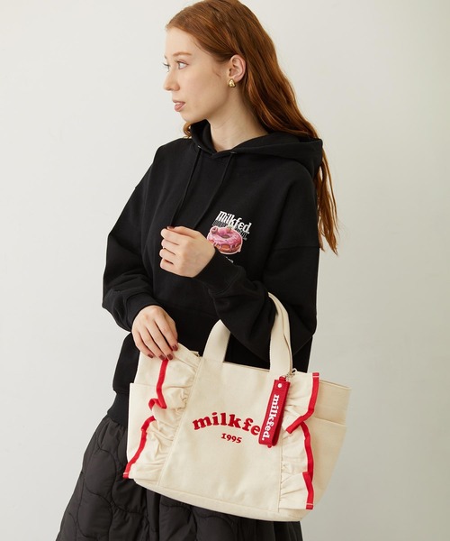 MILKFED.（ミルクフェド） ショルダーバッグ バッグ RUFFLE BAG /2WAY