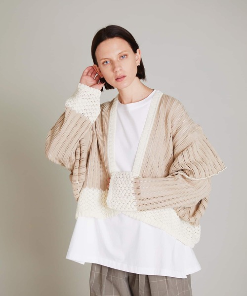 【信頼】 FRILL カーディガン F/CE. CARDIGAN フリル エフシーイー / トップス