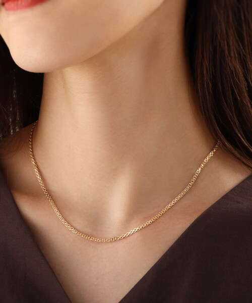 COCOSHNIK（ココシュニック） ネックレス K18レースチェーン