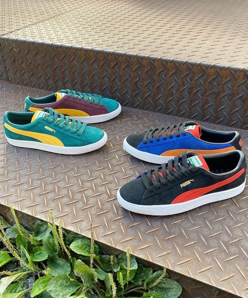 PUMA（プーマ） スニーカー SUEDE VTG TEAMS メンズ : ZOZOTOWN Yahoo