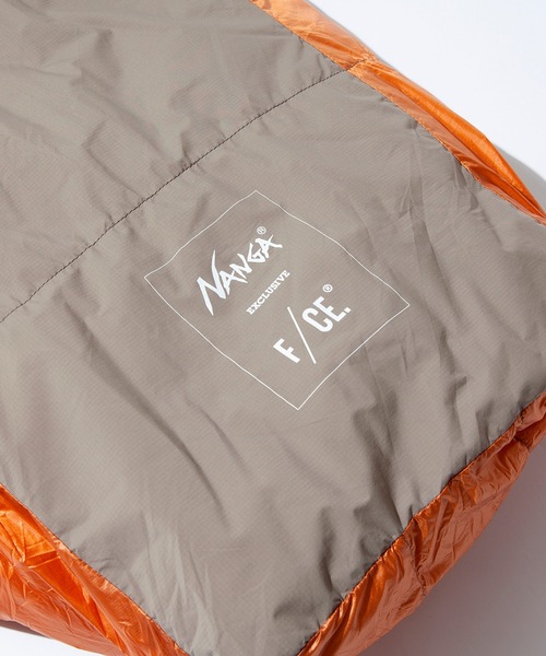 NANGA オレンジ色 ダウン寝袋 sleeping bag　800std NANGA オレンジ色 ダウン寝袋 sleeping bag 800std NANGA