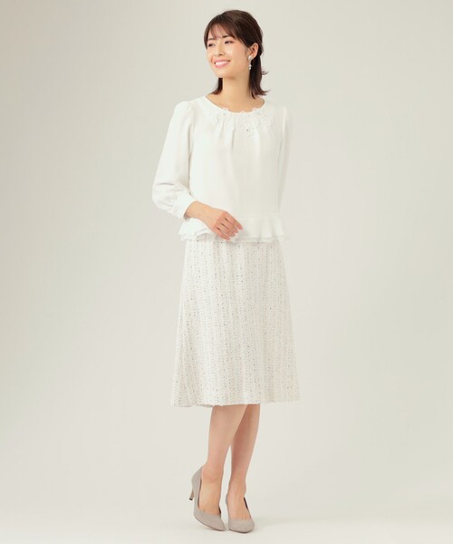 TO BE CHIC スカート ファンシーツイード : ZOZOTOWN Yahoo!店
