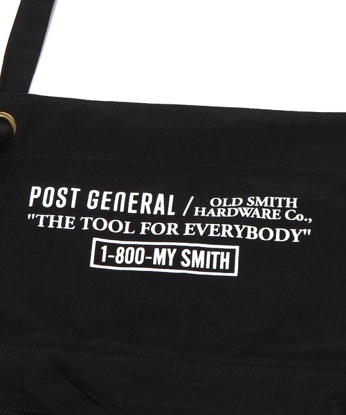 POST GENERAL エプロン 「OLD SMITH」×「POST GENERAL」ワークエプロン