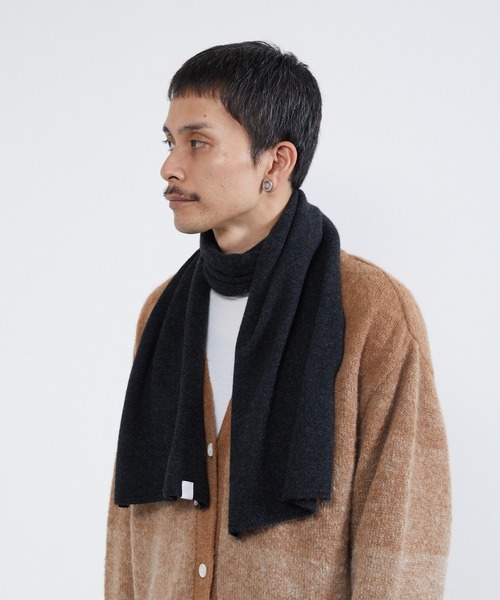 UNDECORATED マフラー アンデコレイテッド / Cashmere Knit