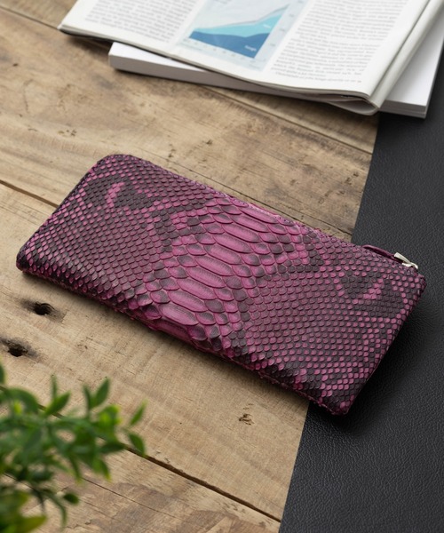 Maturi JAPAN（マトゥーリジャパン） 財布 ダイヤモンドパイソン L字