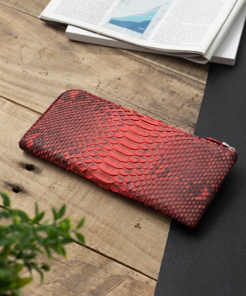 Maturi JAPAN（マトゥーリジャパン） 財布 ダイヤモンドパイソン L字