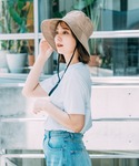 帽子 ハット uvカット 紫外線カット レディ...の詳細画像2
