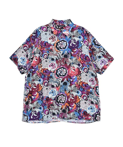 CUSTOM CULTURE シャツ 「Custom Culture」 シルク混ボタニカル 