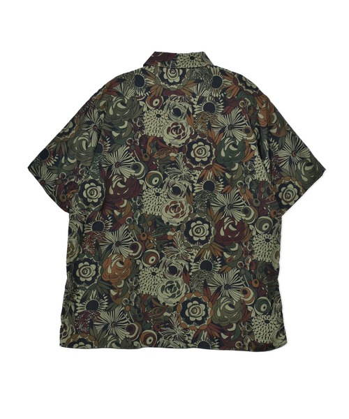 CUSTOM CULTURE シャツ 「Custom Culture」 シルク混ボタニカル 