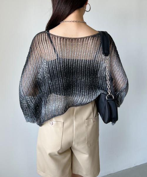 Stussy グラデーション メッシュニットセーター Stussy グラデーション メッシュニットセーター Stussy の
