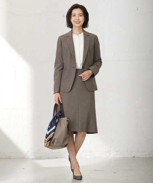 ジャケット テーラードジャケット 「洗える」T/Rアルガンシルク