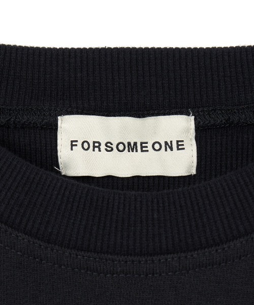 FORSOMEONE トレーナー スウェット SOLID SWEAT メンズ