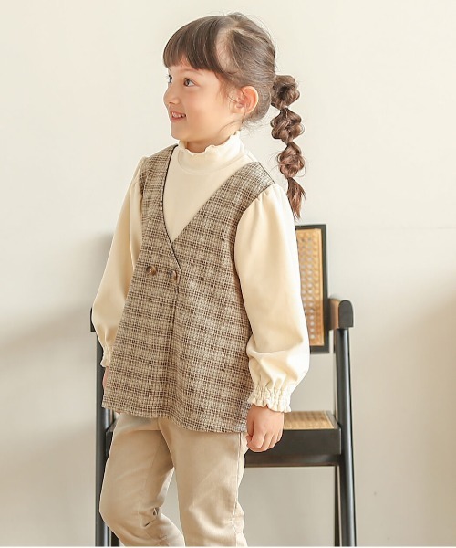 n.o.u.s チュニック ドッキングチュニック キッズ 子供服 女の子 
