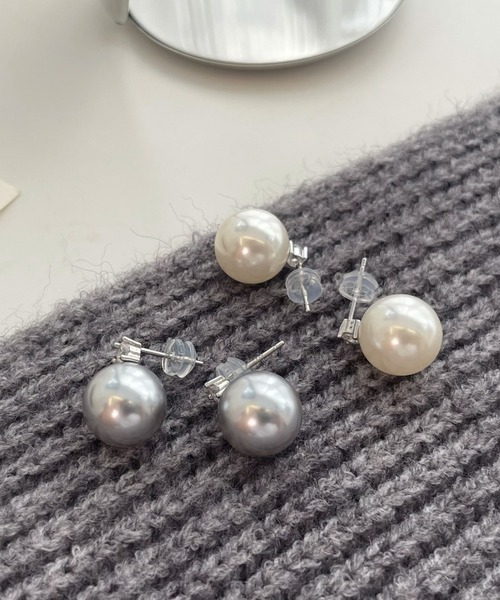 Lace Ladies（レースレディース） ピアス パール × ビジュー