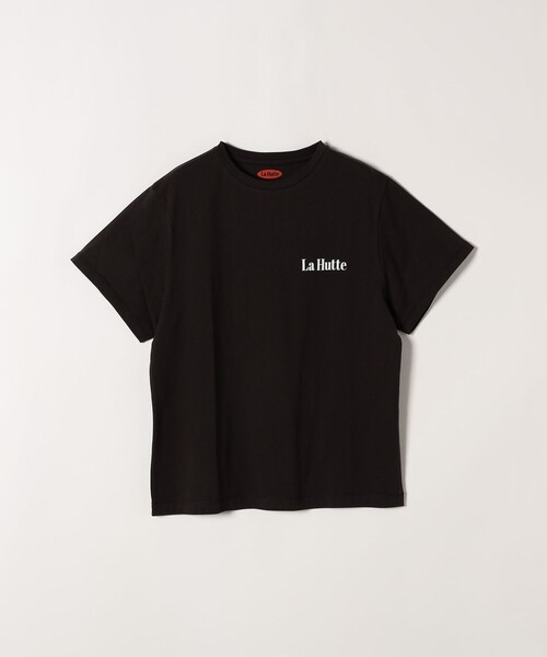 SHIPS any tシャツ La Hutte:「洗濯機可能」デザイン ロゴ