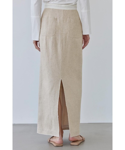 ALEXIA STAM スカート Straight Long Skirt/ストレートロング