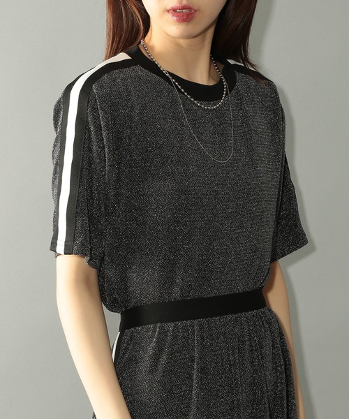 CITYSHOP 半袖 ラメ トップス 楽天市場】【スーパーSALE 50％OFFクーポン 16日9:59迄】ラメ