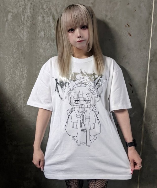 tシャツ A'GEM/9 × .kom「NOVESSEL/ノベセル」デザイントップ レディース NOVESSEL tシャツ A'GEM/9 × .kom「NOVESSEL/ノベセル」イラスト