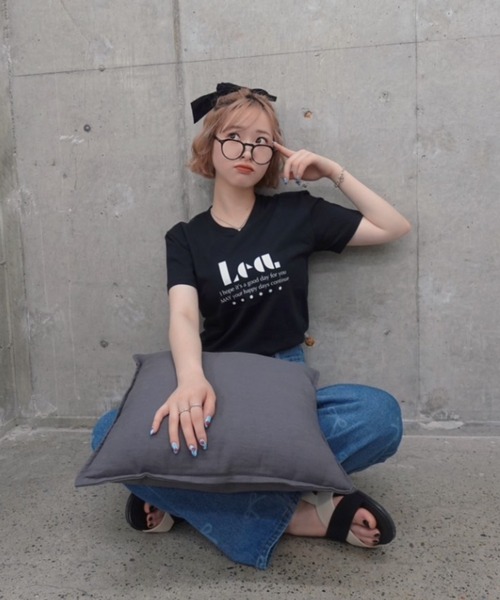 tシャツ 「ZOZOTOWN限定」LHP×Ami/Organic cotton Lea T/ユニセックスサイズ/lhpami レディース メンズ L.H.P tシャツ 「ZOZOTOWN限定」LHP×Ami/Organic cotton Lea T