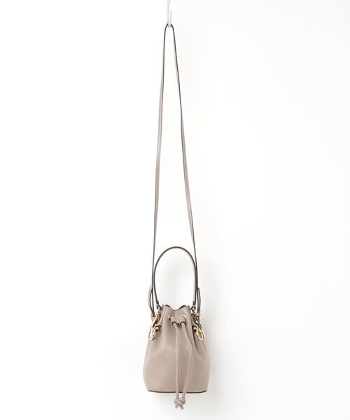FENDI」 ミニモントレゾール 2WAYバッグ - ベージュ レディース 