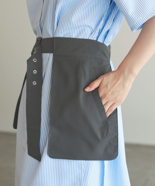 uora ベルト ポケット付き ベルト 「調節可能」 レディース メンズ