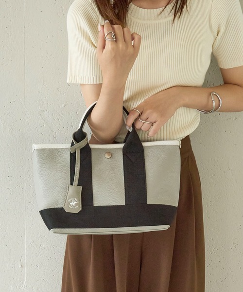 BEVERLY HILLS POLO CLUB トートバッグ 2way レザー BEVERLY HILLS POLO CLUB トートバッグ 「BEVERLY CLUB」「別注