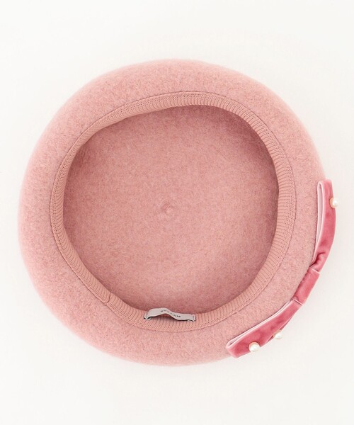 ANY（エニィ） 帽子 ベレー帽 パールリボンベレー帽 キッズ 子供