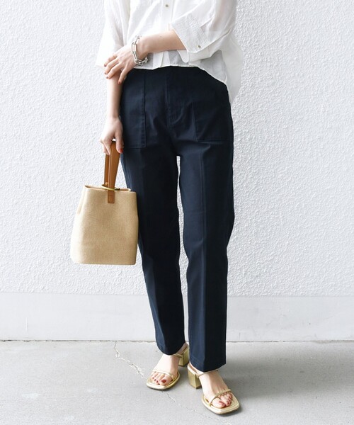 SHIPS（シップス） パンツ 「洗濯機可能」ミリタリー ベイカー パンツ