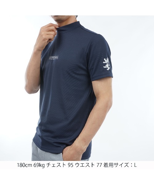 Admiral Golf tシャツ フラッグ モックシャツ メンズ : ZOZOTOWN