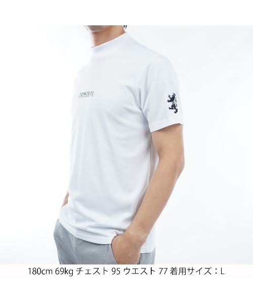 Admiral Golf tシャツ フラッグ モックシャツ メンズ : ZOZOTOWN