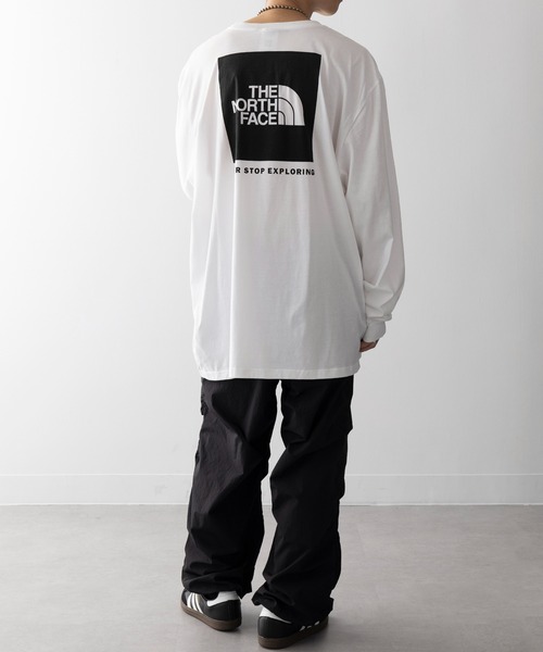 THE NORTH FACE tシャツ 「THE FACE」ロンTEE フロントプリント