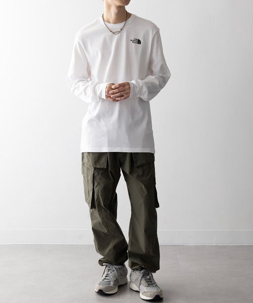 THE NORTH FACE tシャツ 「THE FACE」ロンTEE フロントプリント