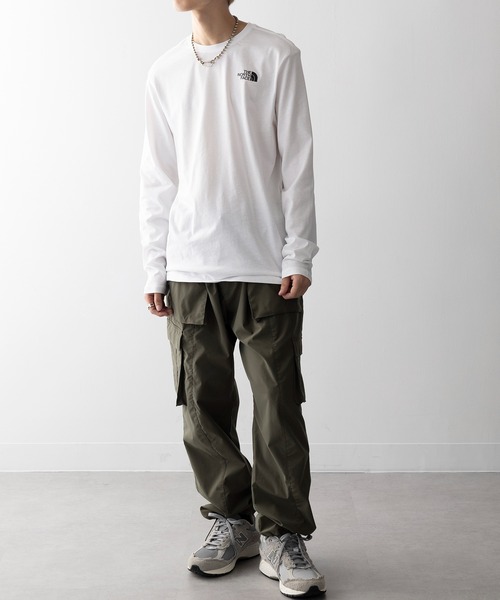 THE NORTH FACE Alter ロングスリーブTシャツ Mサイズ THE NORTH FACE tシャツ 「THE FACE」ロンTEE フロントプリント