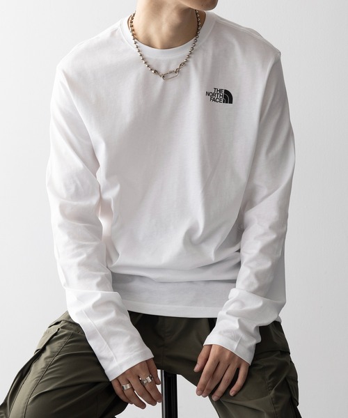 THE NORTH FACE tシャツ 「THE FACE」ロンTEE フロントプリント