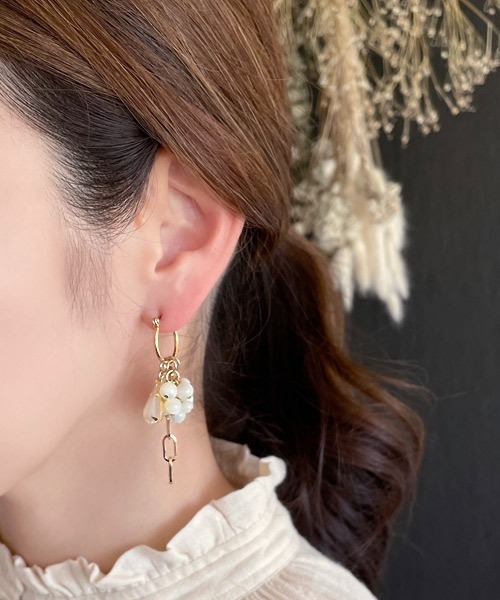 マザーオブパール×クリスタル ラウンジカービングピアス のんたん様 マザーオブパール×水晶 カービングピアス 楽天市場】シェル