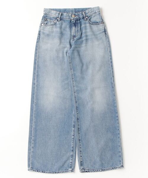 AUTHEN / オーセン SILKNIZED DENIM LOWRISE シルクナイズドデニム ローライズワイドレッグ (women) – AUTHEN