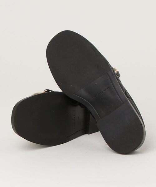 NEOUS ブラック フラットサンダル 35♡未使用 CHARLES ＆ KEITH 「charles&keith」 フラットサンダル 35