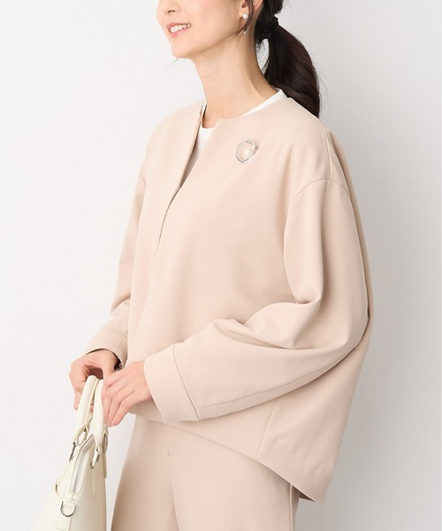 for/c ジャケット ノーカラージャケット 「セレモニー/オケージョン