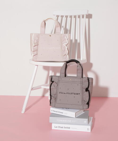 JILL by JILLSTUART 【WEB限定】ビジューフリルトート WEB限定】ビジューフリルトート（トートバッグ）｜JILL by JILL