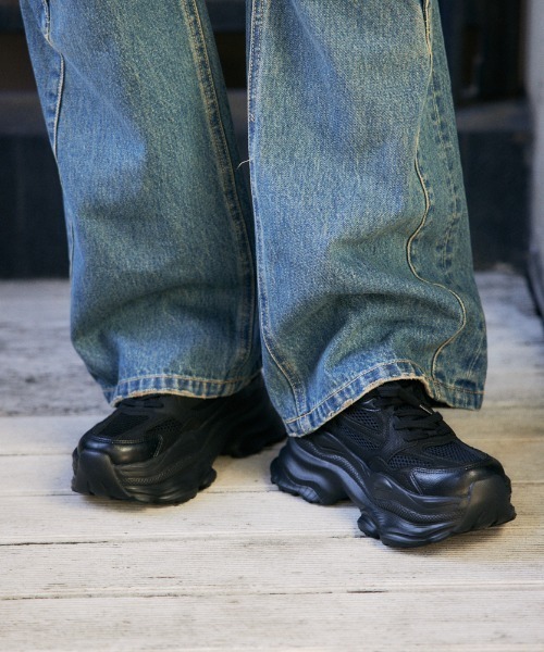 sly AGING CREATIVE SOLE SNEAKER 厚底スニーカー SLY スニーカー AGING CREATIVE SOLE SNEAKER エイジング