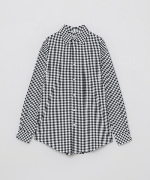 ブラウス シャツ GREY LABEL ギンガムチェックレギュラーカラーシャツ レディース MACKINTOSH PHILOSOPHY ブラウス シャツ GREY LABEL ギンガム