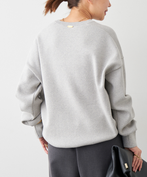 Deuxieme Classe SMOOTH TOP クルーネック プルオーバー Deuxieme Classe ニット セーター SMOOTH TOP クルーネック プル