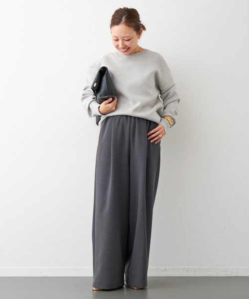 Deuxieme Classe SMOOTH TOP クルーネック プルオーバー Deuxieme Classe ニット セーター SMOOTH TOP クルーネック プル